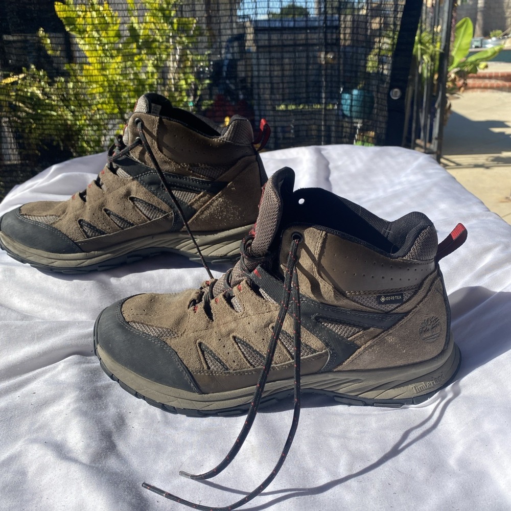 Timberland ADLER PASS MID MEN'S GORE-TEX WATERPROOF HIKING BOOTS SZ 12, #A1QF1